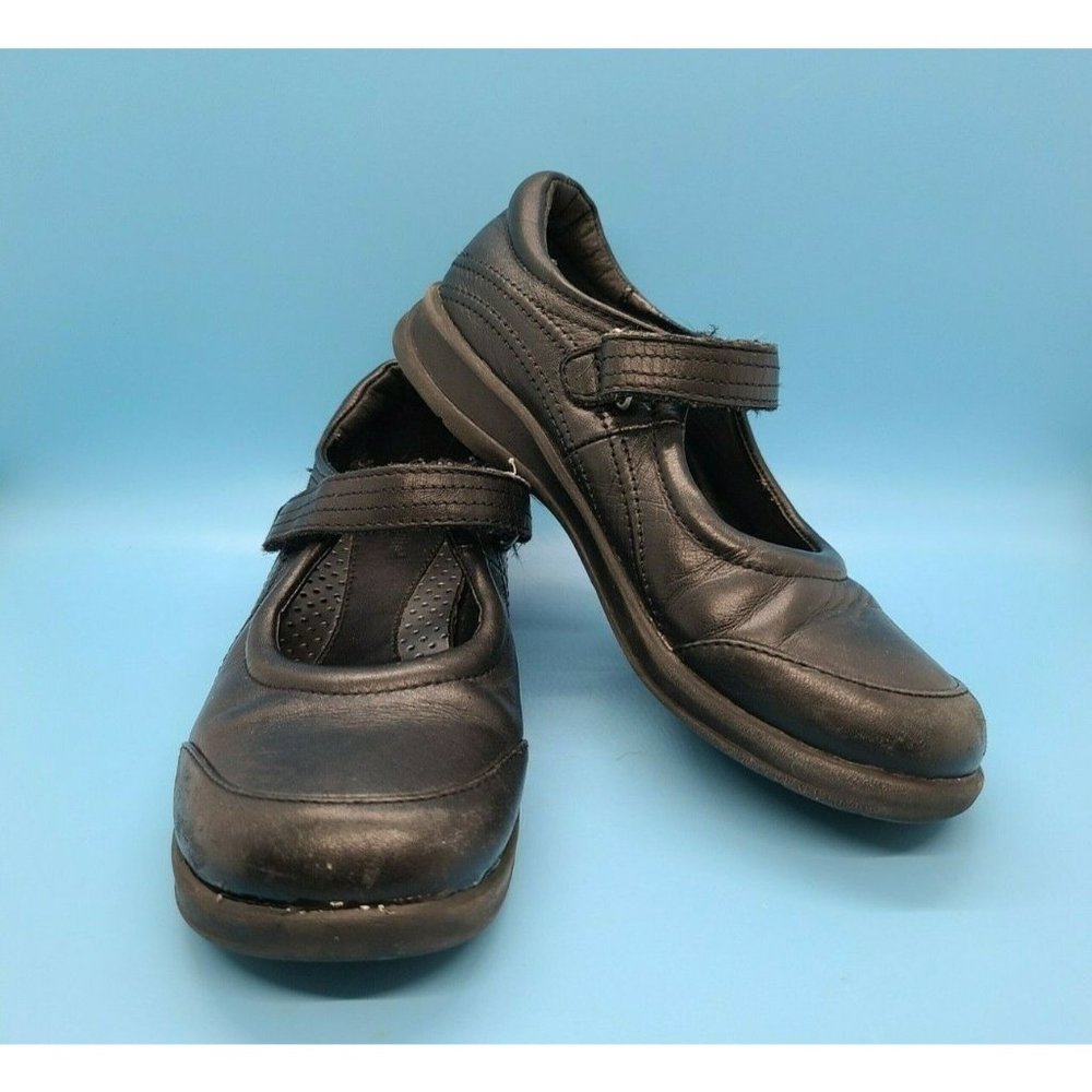 Stride Rite 'Molly' Uniform Mary Jane Dress Shoe Size 12.5M Leather Black